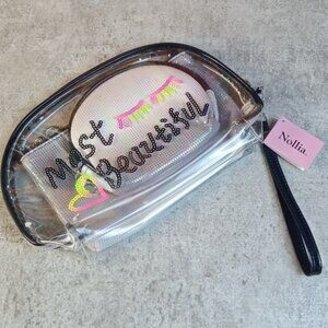 💩 Nollia Most Beautiful Clear Cosmetic Bag